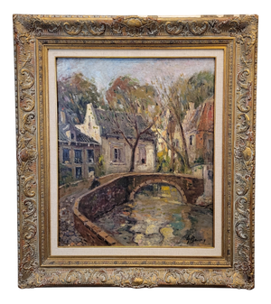 Carmelo García Barrena, Witches, 20th Century, Oil on Canvas, Framed