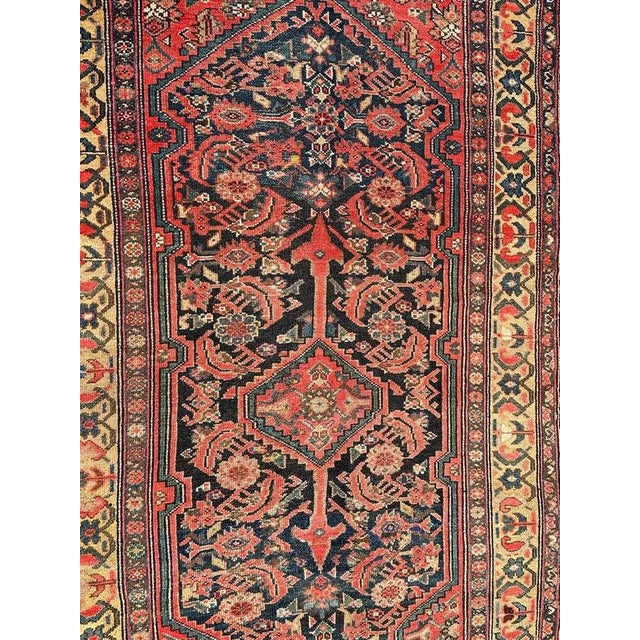 Antique Malayer Runner Rug, 1890s For Sale - Image 4 of 18