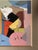 Albert GLEIZES (1881-1953) Gouache painting on paper, stencil technique. The Musician. Signed in the lower right corner...