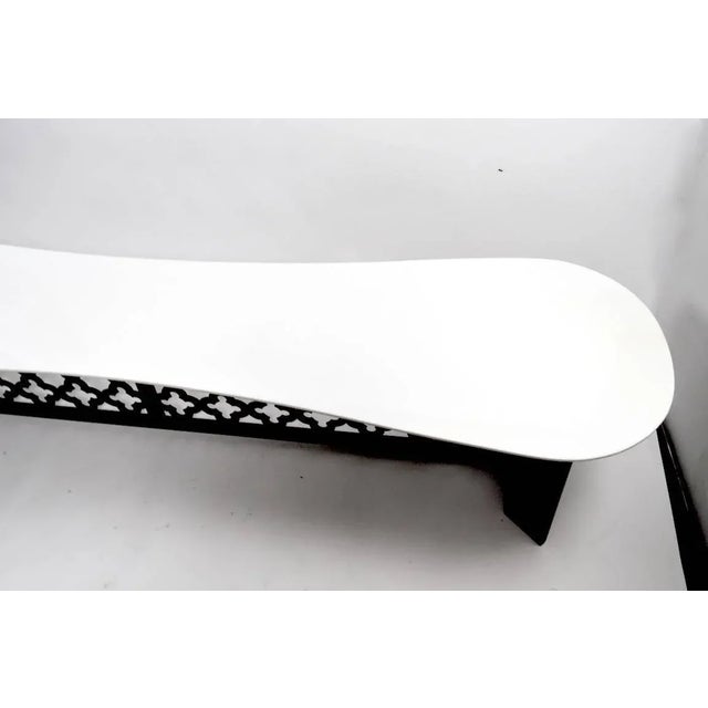 Mid-Century Modern Extra Long Coffee Table For Sale - Image 3 of 7