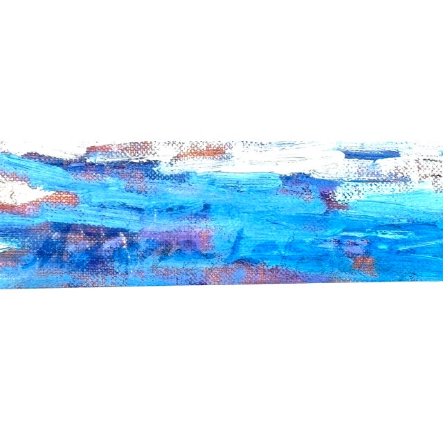1990s ''Fall Memory of Cape Cod" Oil on Canvas by Cape Cod Artist M. Zena Lesser For Sale In Boston - Image 6 of 6