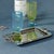 Cap Ferrat Fan Shell Design Serving Tray, Polished Nickel