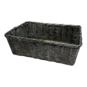 Woven Silver Plate Basket