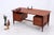 Mid-Century Teak Boomerang Desk with 2 Drawers For Sale - Image 17 of 17