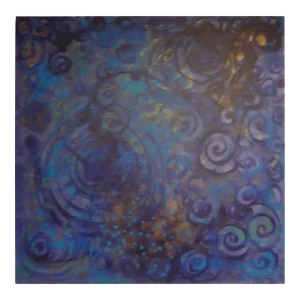 Abstract Acrylic on Canvas by Javier Barrionuevo