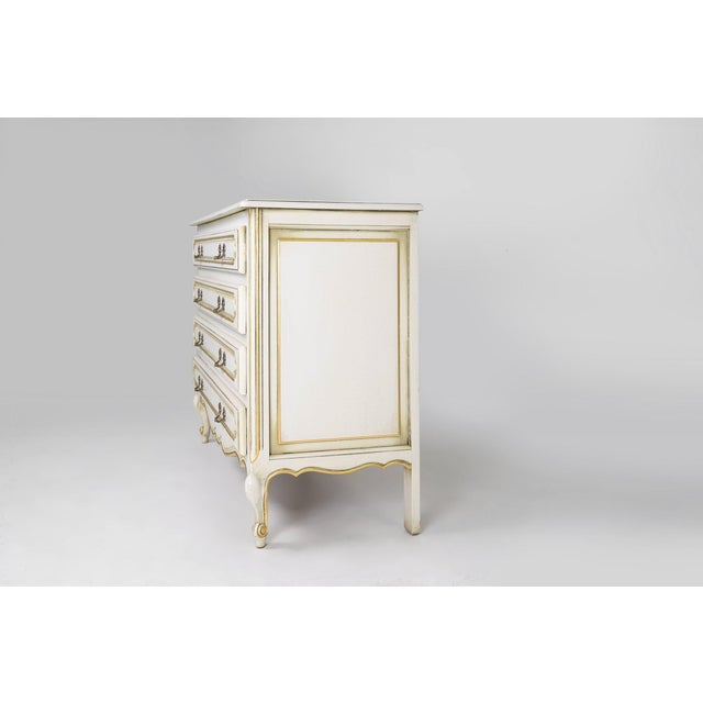 20th Century Louis XV French Chest of Drawers, 1950s For Sale - Image 9 of 11