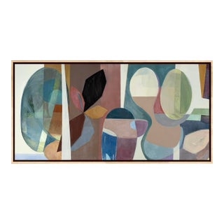 Large Abstract Painting Titled: Privvy For Sale