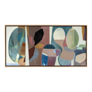 Large Abstract Painting Titled: Privvy