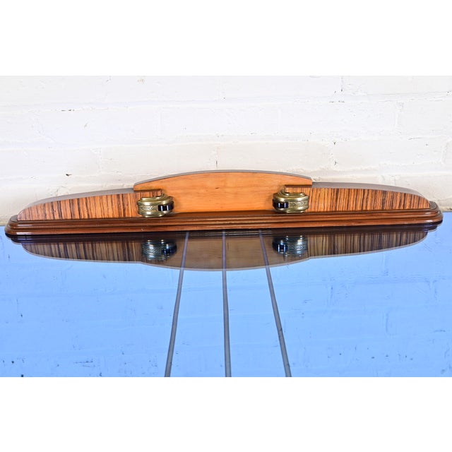 Leo Jiranek for Grand Rapids Furniture Art Deco Walnut and Burl Wood Dresser, 1930s For Sale - Image 13 of 17