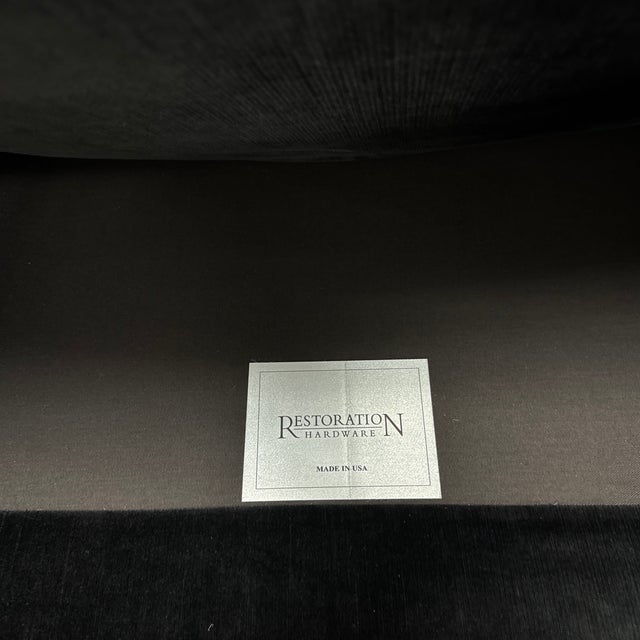 Restoration Hardware Reginald Swivel Chair For Sale - Image 10 of 12