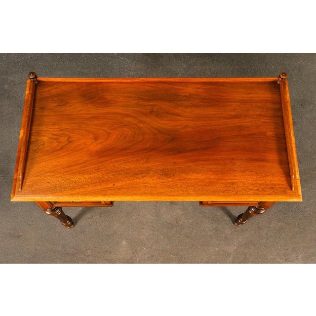 Brown Gründerzeit Desk, Late 19th Century For Sale - Image 8 of 18