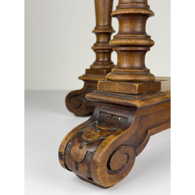 Vintage Wooden Side Table, Italy, 1950s For Sale - Image 13 of 18