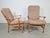 Brown Vintage Beech Chairs from Farstrup Møbler, 1970s, Set of 2 For Sale - Image 8 of 17