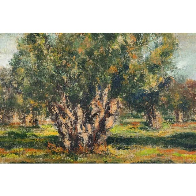 Oil on canvas realized by Pino Romanò (1934) in 1990s. Hand signed. Titled on rear. Very good condition. This piece is...