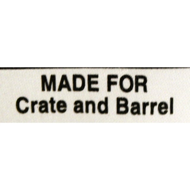 Crate & Barrel Crate & Barrel 'Amalie' Small Space Chair - Light Gray For Sale - Image 4 of 4