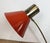 Industrial Vintage Red Table Lamp, 1970s For Sale - Image 3 of 12