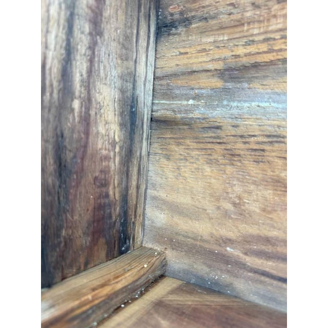 Antique 19th Century Swedish Rustic Style Painted Pine Side Table For Sale - Image 11 of 18