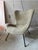 Beige Madame Chair by Fritz Neth for Correcta, 1950s For Sale - Image 8 of 10