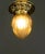 Metal Art Deco Ceiling Lamp, Vienna, Austria, 1920s For Sale - Image 7 of 9