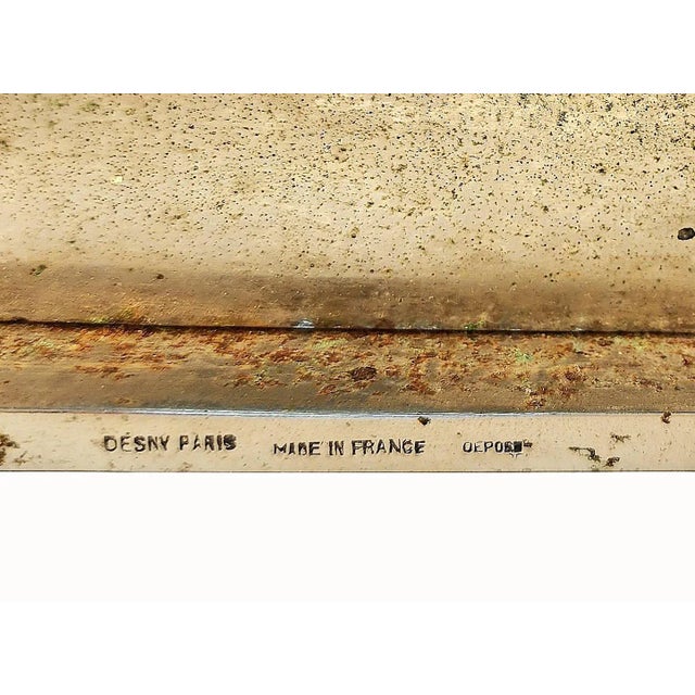 Early 20th Century Art Déco French Metal Brass Wall Coat Hanger/Rack Designed by La Maison Desny For Sale - Image 9 of 9