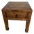Antique Elm Low Stool With Storage Drawer For Sale