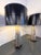 This pair of geometric, star shaped table lamps are a pefect example of a modern design with Art Deco inspiration. They...