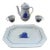 Late 20th Century Wedgwood American Clipper Hostess Set - 5 Pieces For Sale