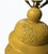 Late 19th Century Chinoiserie Embossed Yellow Ginger Jar Lamp on Wood Base For Sale In Phoenix - Image 6 of 7