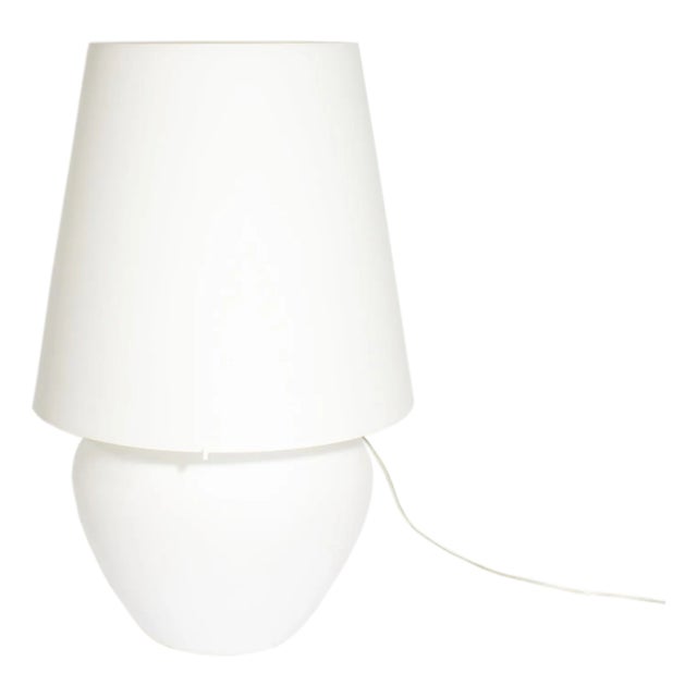 Late 20th Century Vistosi “Naxos” Italian Glass Table Lamp For Sale