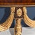 Maitland - Smith 20th-C. Georgian Style Inlaid Mahogany & Giltwood Demilune Console Table by Maitland-Smith For Sale - Image 4 of 7