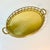 Vintage Home is pleased to present this large oval brass serving tray with a faux bamboo gallery edge and side handles....