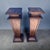1980s Pair of Vintage Italian Neoclassical Display Pedestals For Sale - Image 5 of 10