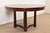 Henkel Harris Henkel Harris Empire Banded Flame Mahogany Pedestal Extension Dining Table, Newly Refinished For Sale - Image 4 of 14