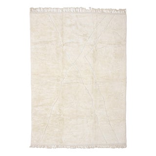 Large Hand-Knotted Wool Premium Rug by Azele Studio For Sale