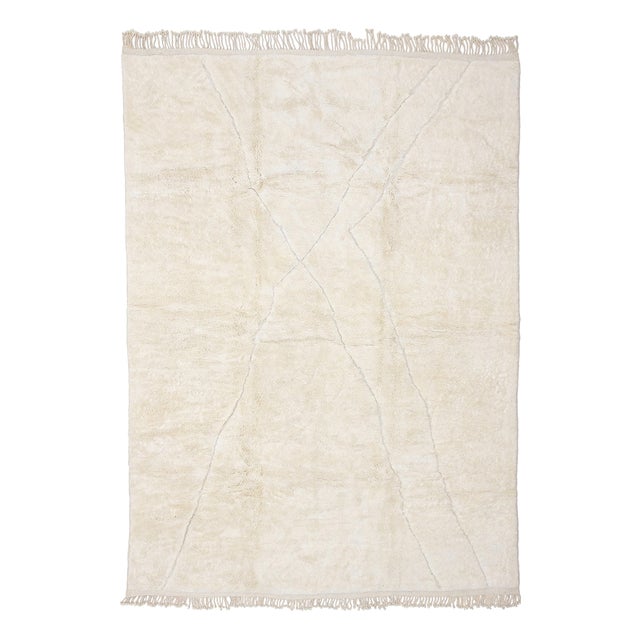 Large Hand-Knotted Wool Premium Rug by Azele Studio For Sale