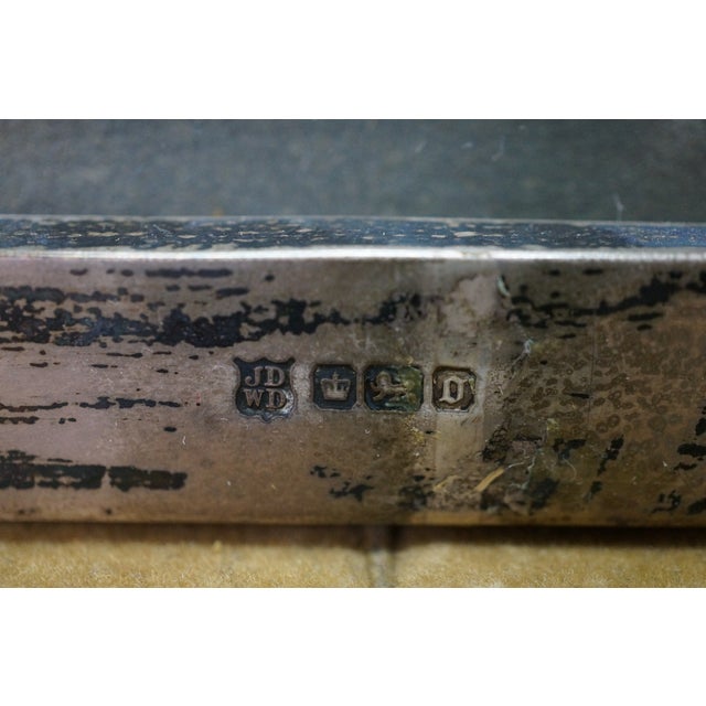 Antique Victorian JDWD James William Deakin Sterling Silver Picture Photo Frame For Sale - Image 11 of 12