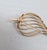 1950s Vintage 1950s Signed Napier Modernist Goldtone Strawberry Brooch For Sale - Image 5 of 7