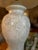 The Ashford Lamp - Ivory Floral Ginger Jar Lamp With Handmade Sage Botanical Lampshade For Sale - Image 4 of 7