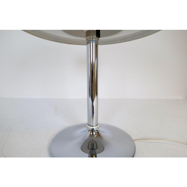 Large Space Age Chrome Table Lamp from Fagerhults, Sweden, 1970s For Sale - Image 11 of 18