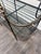 Vintage French Country or Mediterranean Style Wrought Iron Brass Baker’s Rack For Sale - Image 13 of 15