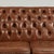 Antique English Leather Sofa or Settee For Sale - Image 4 of 12