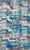 Vintage Rug in Modern Design in Shades of Blue, Gray, and Ivory 9'8 X 14'2 For Sale - Image 4 of 13