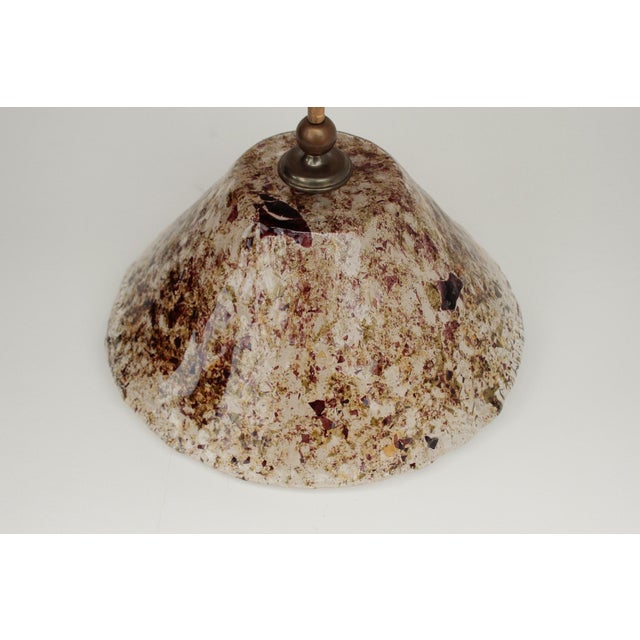 Murano Glass Pendant Lamp, 1980s For Sale - Image 4 of 14