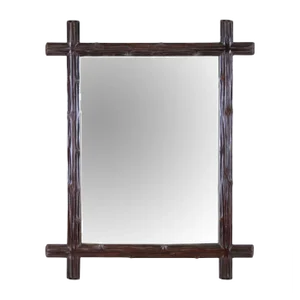 Black Forest Hand-Carved Wall Mirror, Austria, 1900s