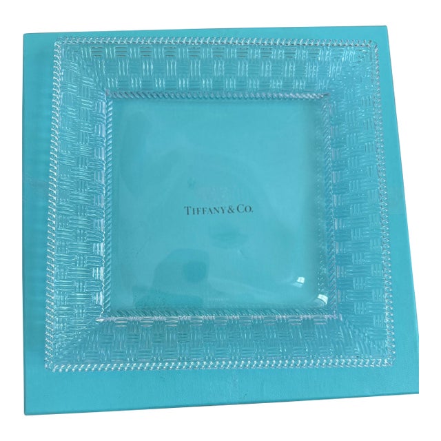 Tiffany & Co. Crystal Tray For Sale
