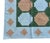 Handmade New Zealand Wool Dhurrie, Sky Blue, Beige and Green Swedish Tile Rug- 78"x88" For Sale - Image 12 of 13