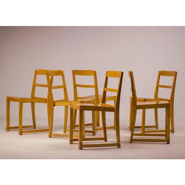 Orchestra Chairs by Sven Markelius, 1930s, Set of 7 For Sale - Image 12 of 13