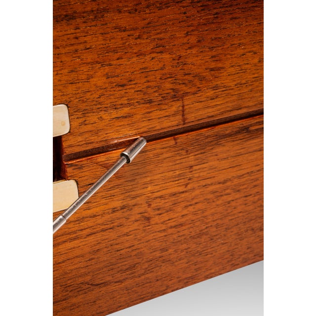 Danish Mid-Century Modern "Floating" Executive Desk in Teak by Dyrlund, Denmark, C. 1960s For Sale - Image 18 of 18
