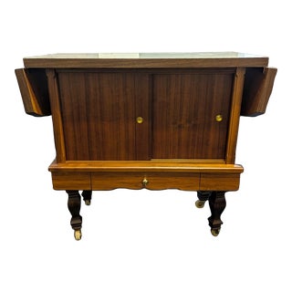Mid-Century Custom Made Petite Server Buffet Sideboard For Sale