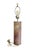 A Pair of Mid-Century Hair-on-Hide Wrapped Table Lamps With Brass Trim For Sale - Image 11 of 18